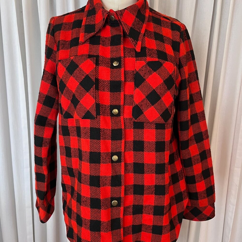 Vintage 60's Fritzi Women's Wool Shacket